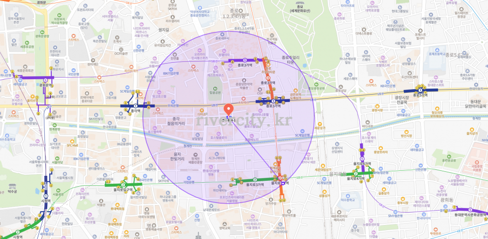반경500m