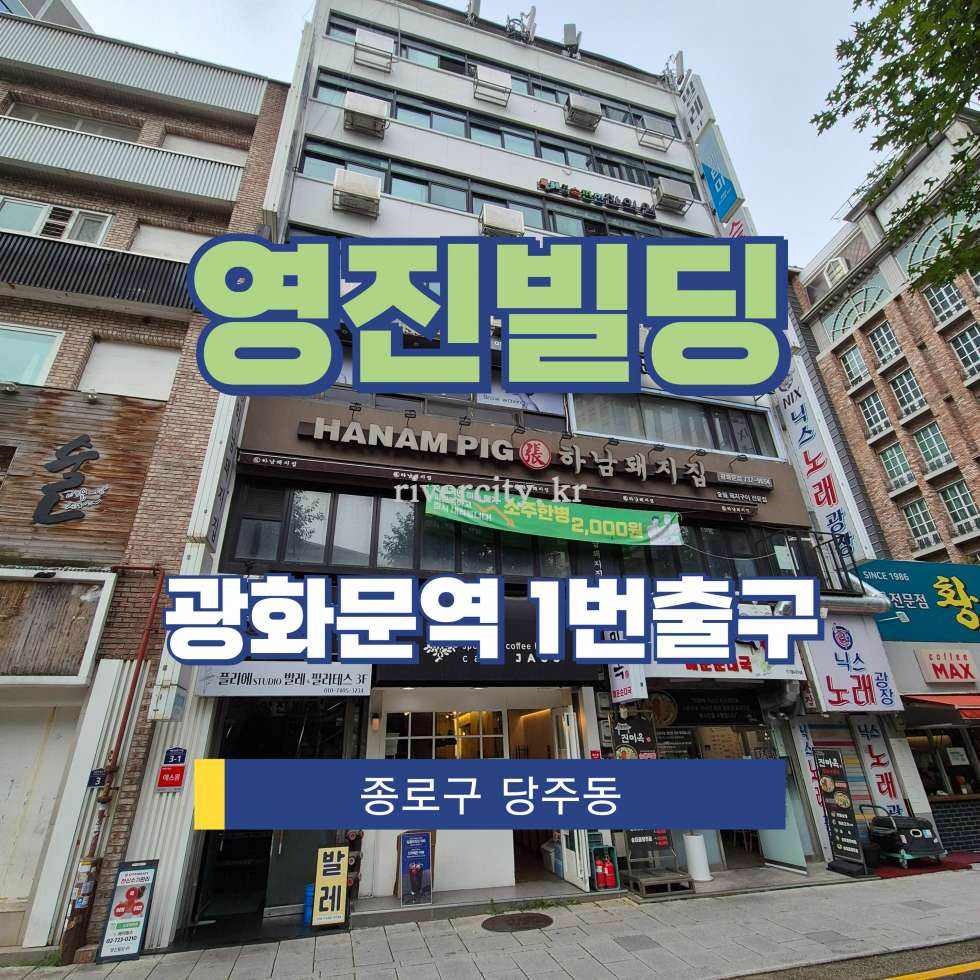 서울 종로구 당주동 2-2 [당주동/영진빌딩] 광화문역 사무실 임대 월세 매물번호 15785 사진 1