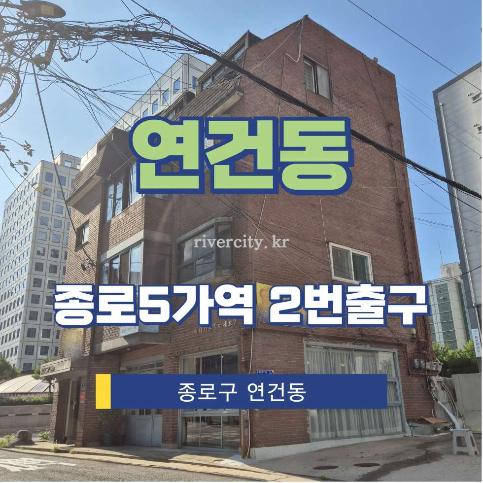 서울 종로구 연건동 195-17 [연건동/연건동] 종로5가역 사무실 임대 월세 매물번호 16156 사진 1