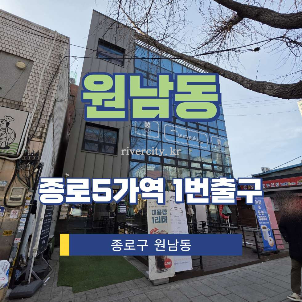 서울 종로구 원남동 278 [원남동/원남동] 종로5가역 사무실 임대 월세 매물번호 17181 사진 1