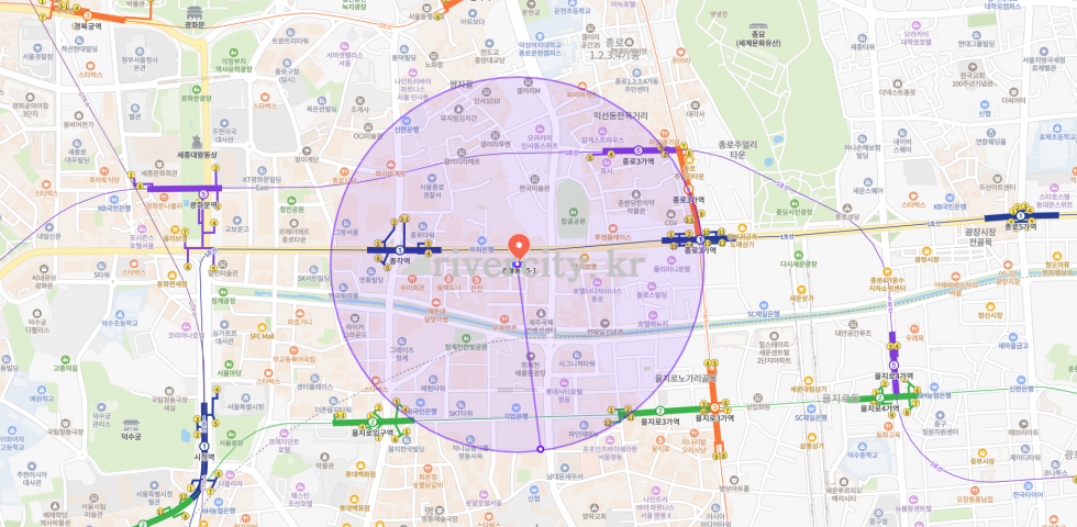 반경500m