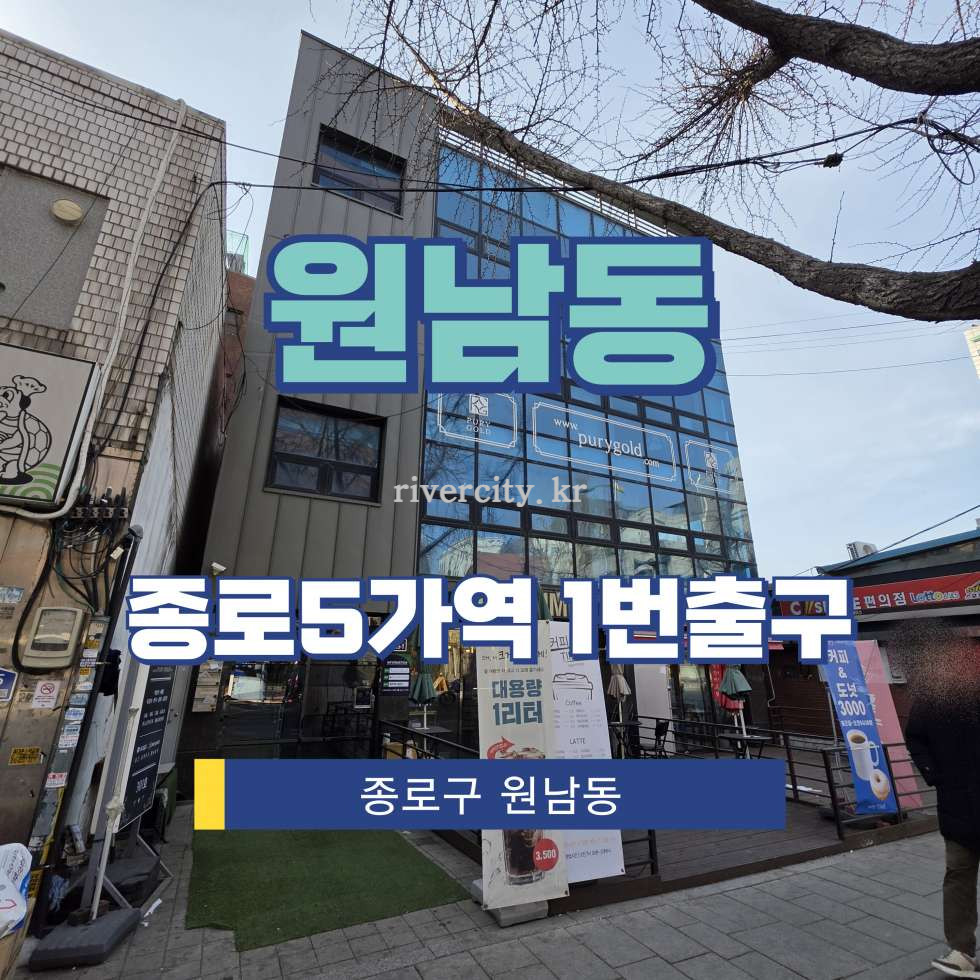 서울 종로구 원남동 278 [원남동/원남동] 종로5가역 상업시설 임대 월세 매물번호 16751 사진 1