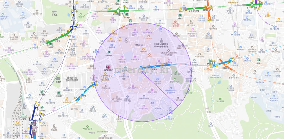 반경500m