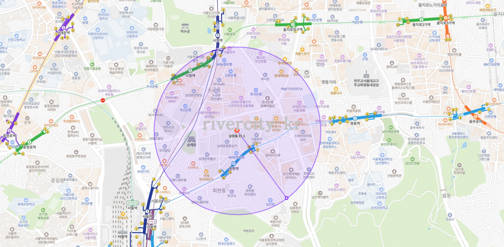 반경500m