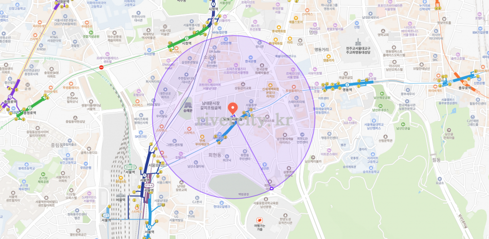 반경500m