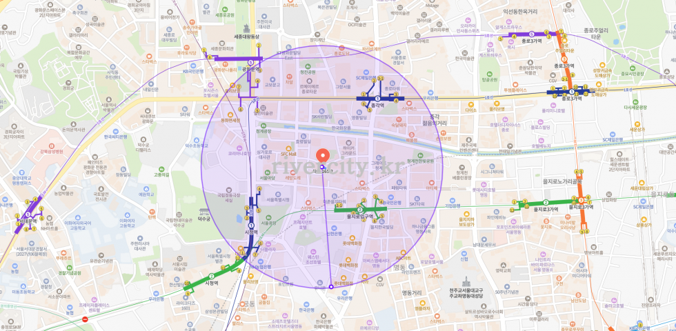 반경500m