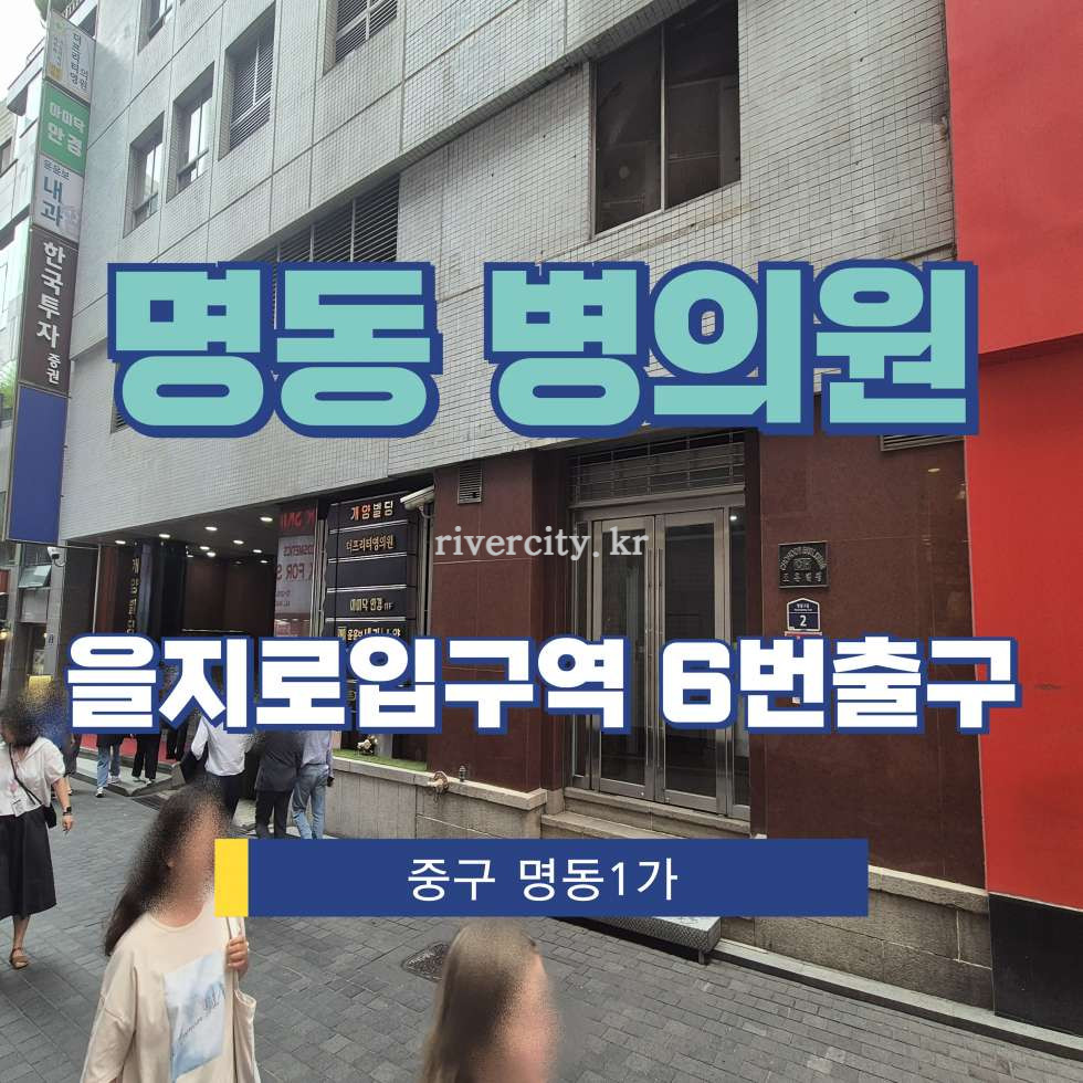 서울 중구 명동1가 [명동1가/병의원] 을지로입구역 병의원 임대 월세 매물번호 17211 사진 1