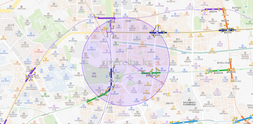 반경500m