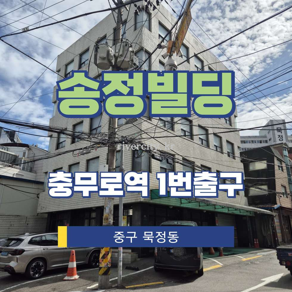 서울 중구 묵정동 29-6 [묵정동/송정빌딩] 충무로역 사무실 임대 월세 매물번호 14280 사진 1
