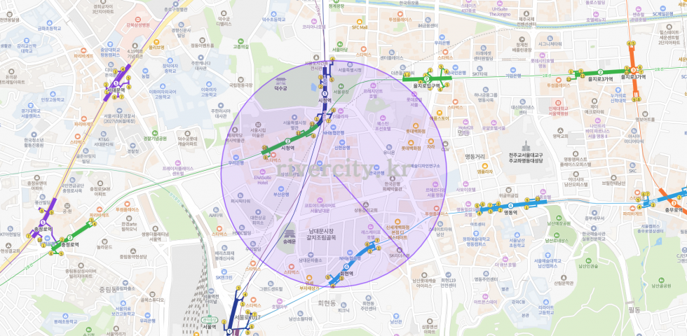 반경500m