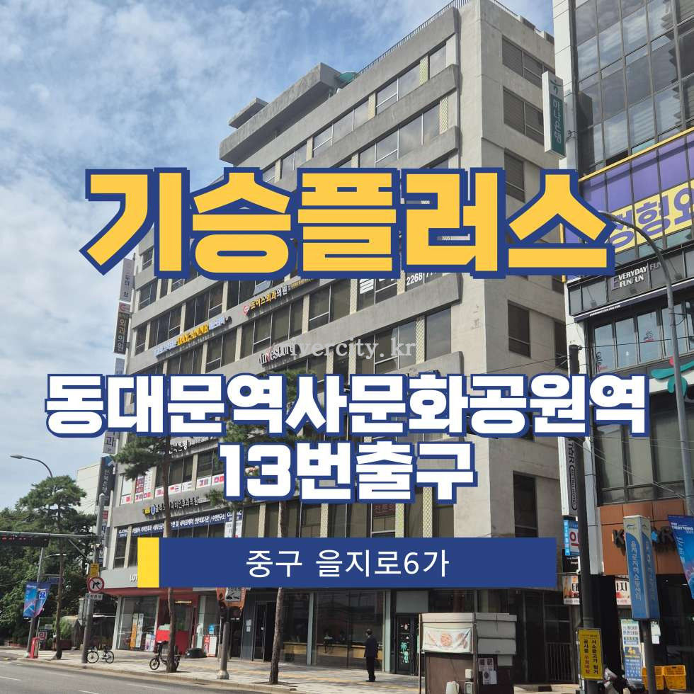 서울 중구 을지로6가 18-131 [을지로6가/기승플러스] DDP역 사무실 임대 월세 매물번호 15614 사진 1