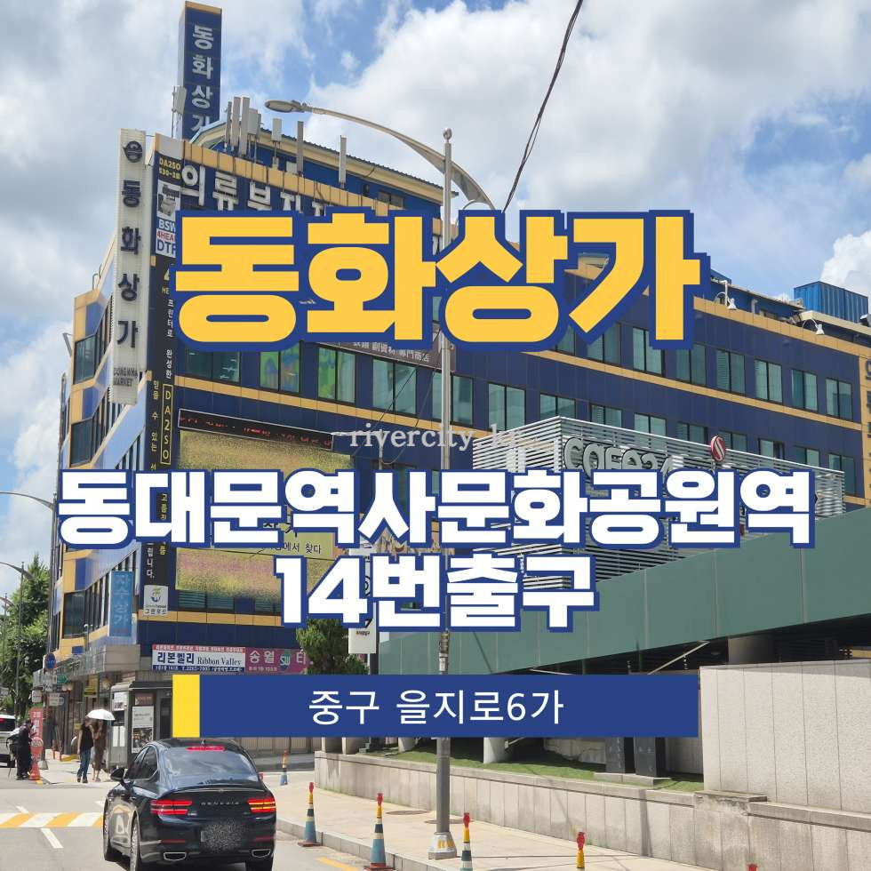 서울 중구 을지로6가 17-415 [을지로6가/동화상가] DDP역 사무실 임대 월세 매물번호 15470 사진 1