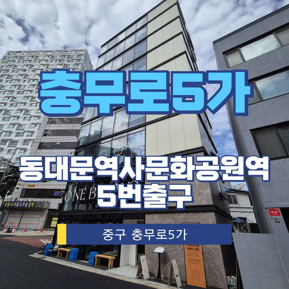 서울 중구 충무로5가 8-16 [충무로5가/충무로5가] DDP역 건물 매매 매매 매물번호 16376 사진 1