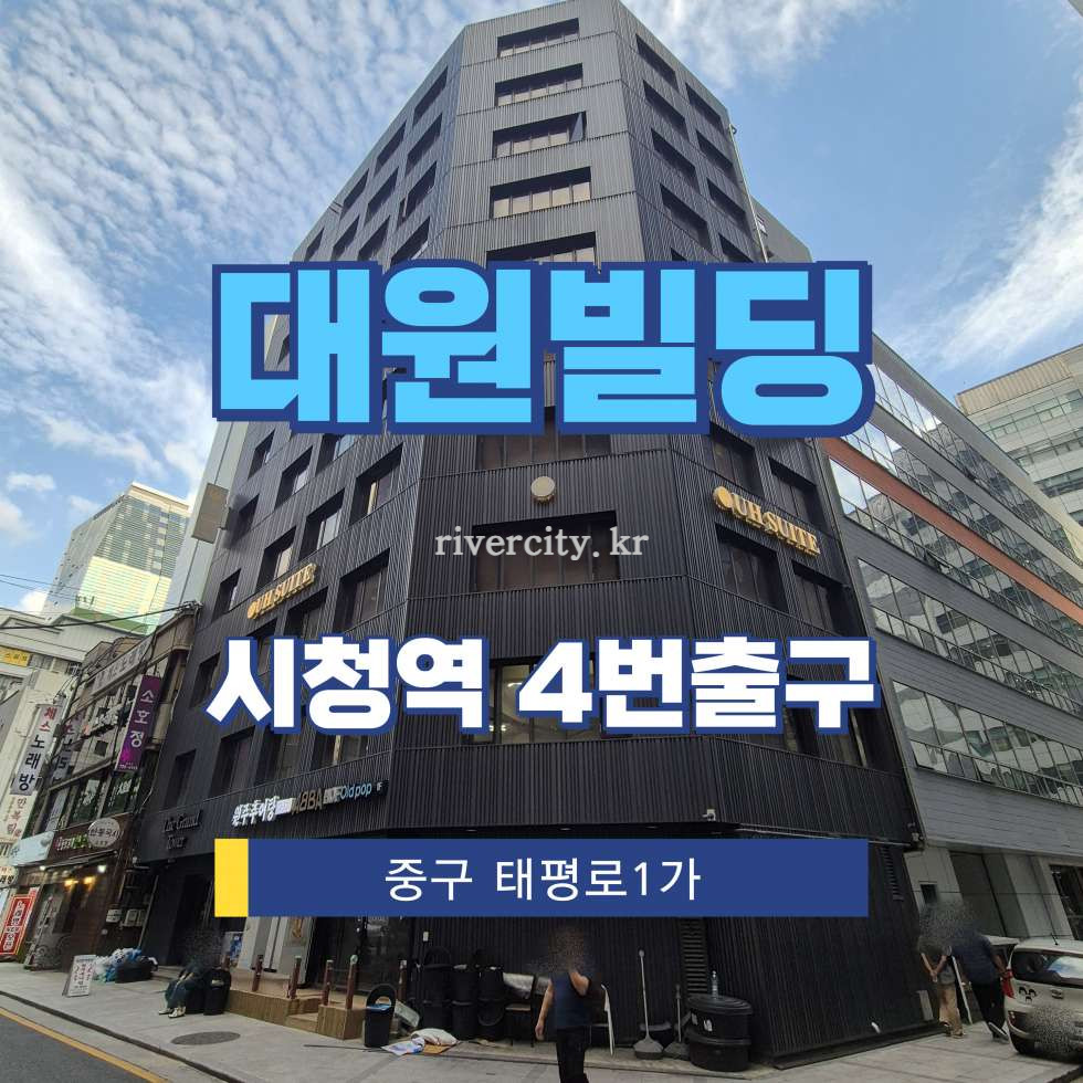 서울 중구 태평로1가 31-20 [태평로1가/대원빌딩] 시청역 건물 매매 매매 매물번호 16789 사진 1