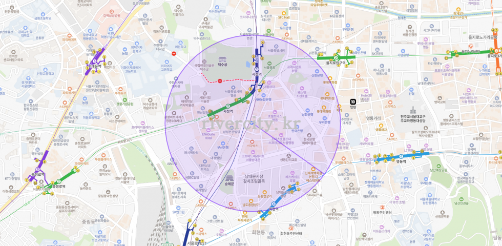 반경500m