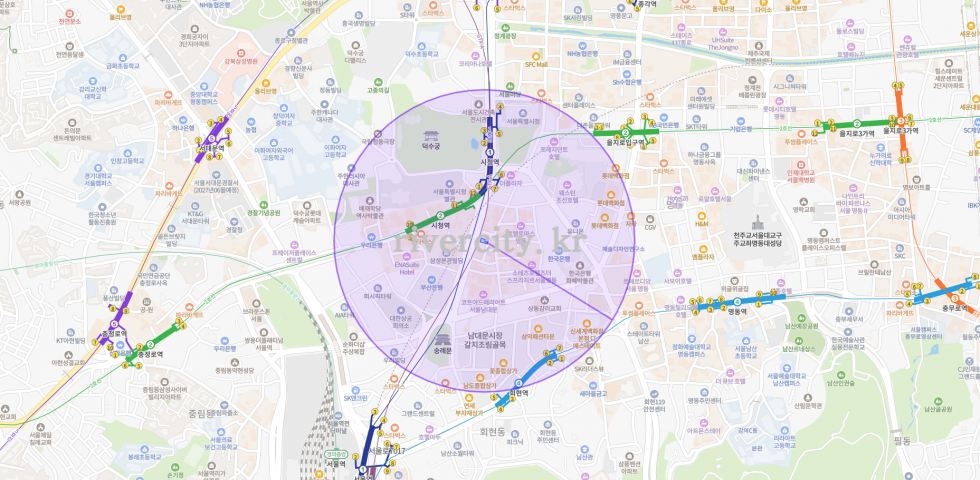 반경500m