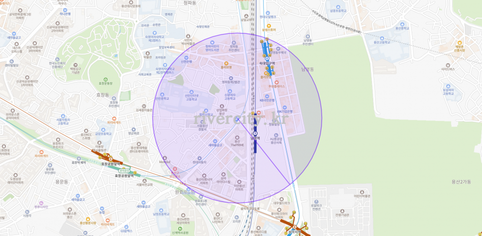 반경500m