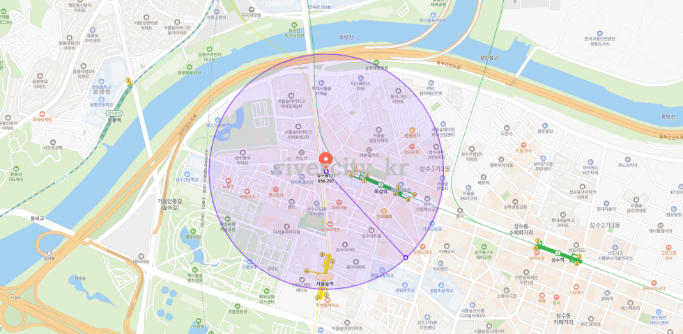 반경500m