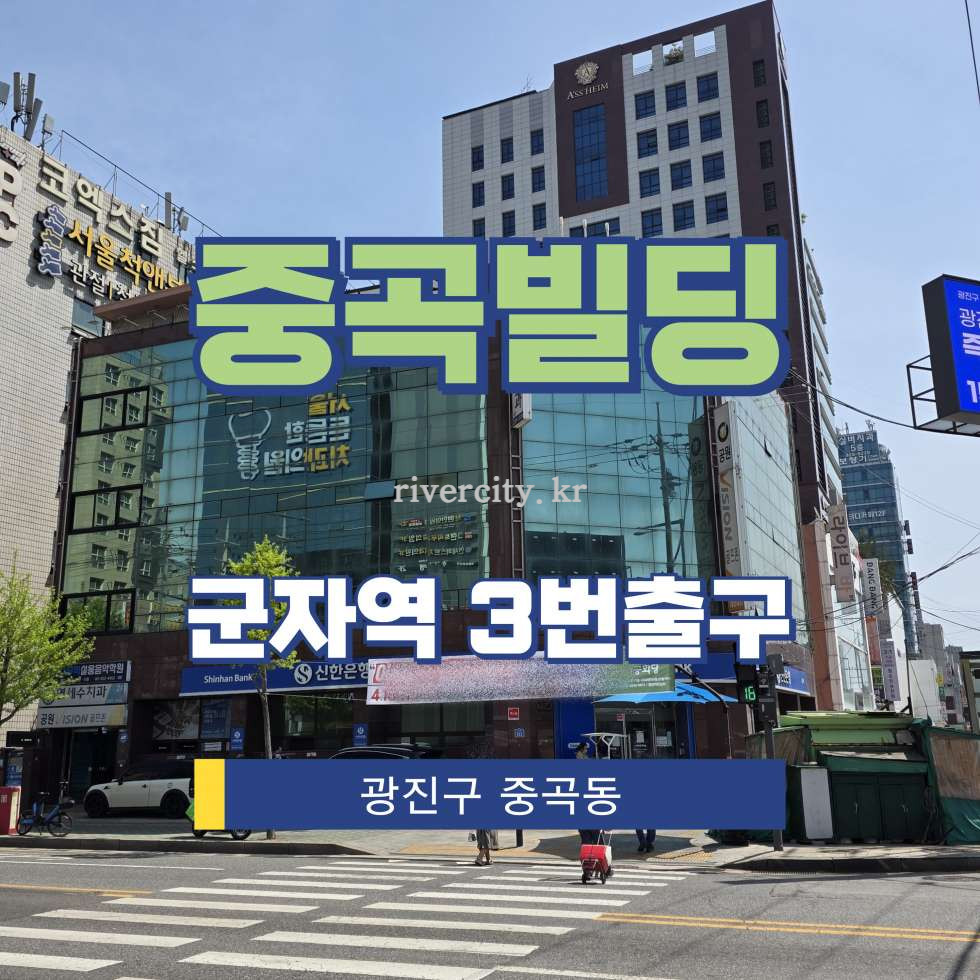 서울 광진구 중곡동 157-8 (중곡빌딩) [군자동/중곡빌딩] 군자역 사무실 임대 월세 매물번호 17226 사진 1