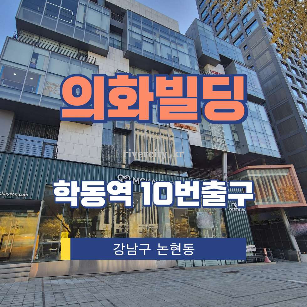 서울 강남구 논현동 60-4 [논현동/의화빌딩] 학동역 사무실 임대 월세 매물번호 16480 사진 1
