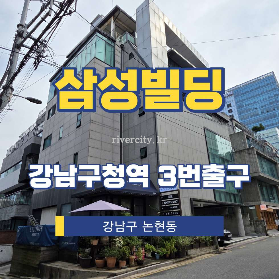 서울 강남구 논현동 111-7 [논현동/삼성빌딩] 강남구청역 사무실 임대 월세 매물번호 14329 사진 1