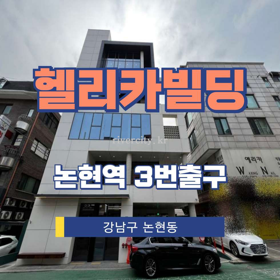 서울 강남구 논현동 146-6 [논현동/헬리카빌딩] 논현역 사무실 임대 월세 매물번호 12862 사진 1