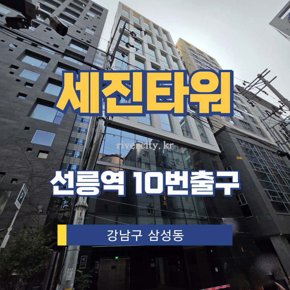 서울 강남구 삼성동 142-27 [삼성동/세진타워] 선릉역 사무실 임대 월세 매물번호 17172 사진 1