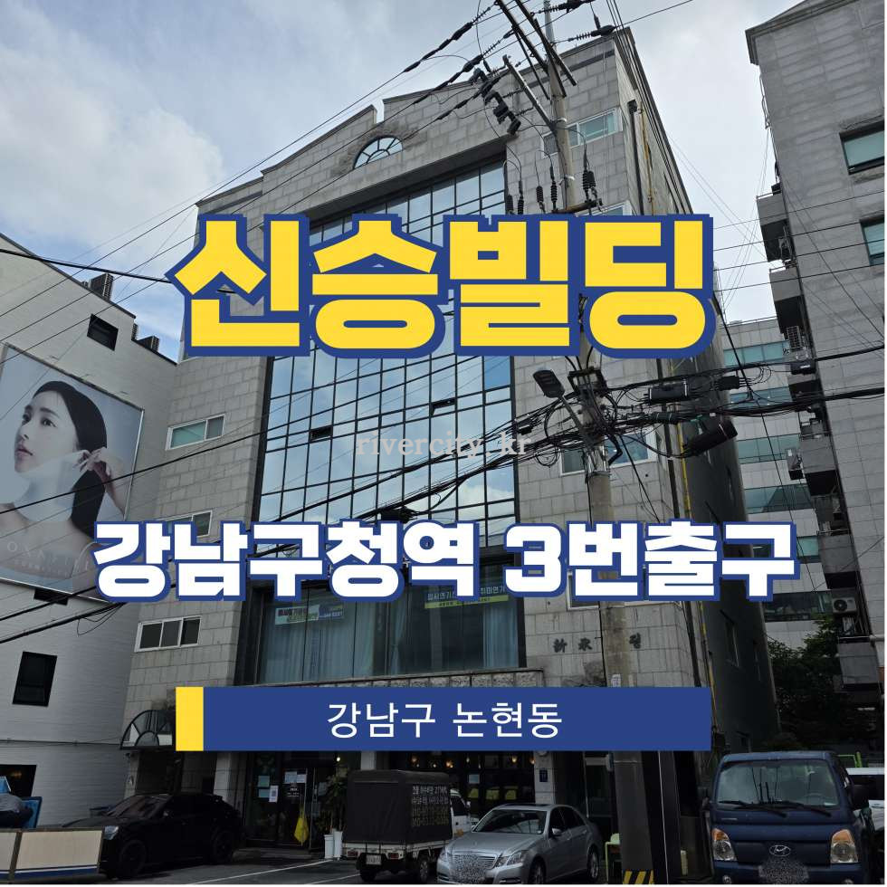 서울 강남구 논현동 115-4 [논현동/신승빌딩] 강남구청역 사무실 임대 월세 매물번호 15845 사진 1