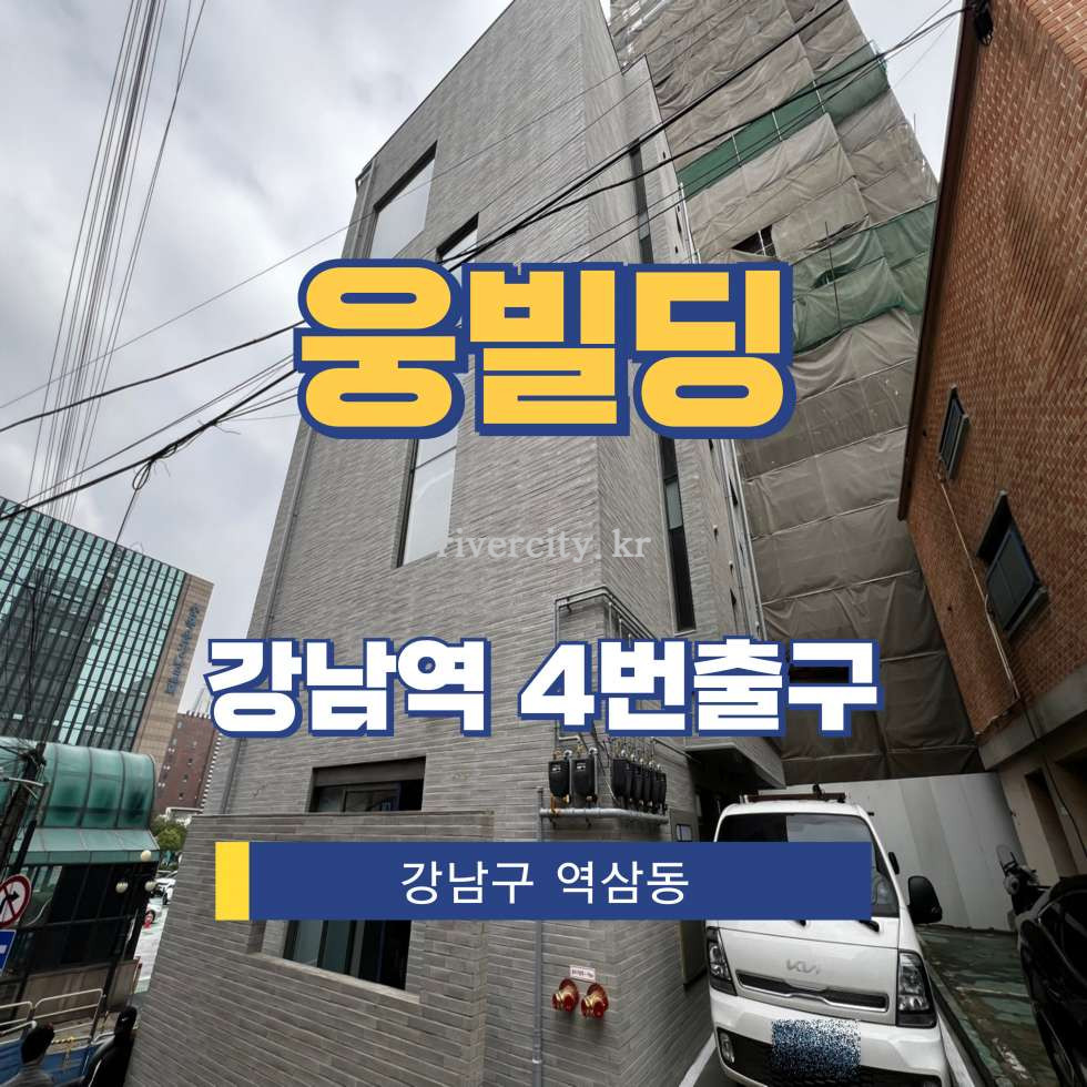 서울 강남구 역삼동 836-34 [역삼동/웅빌딩] 강남역 통임대 월세 매물번호 16963 사진 1