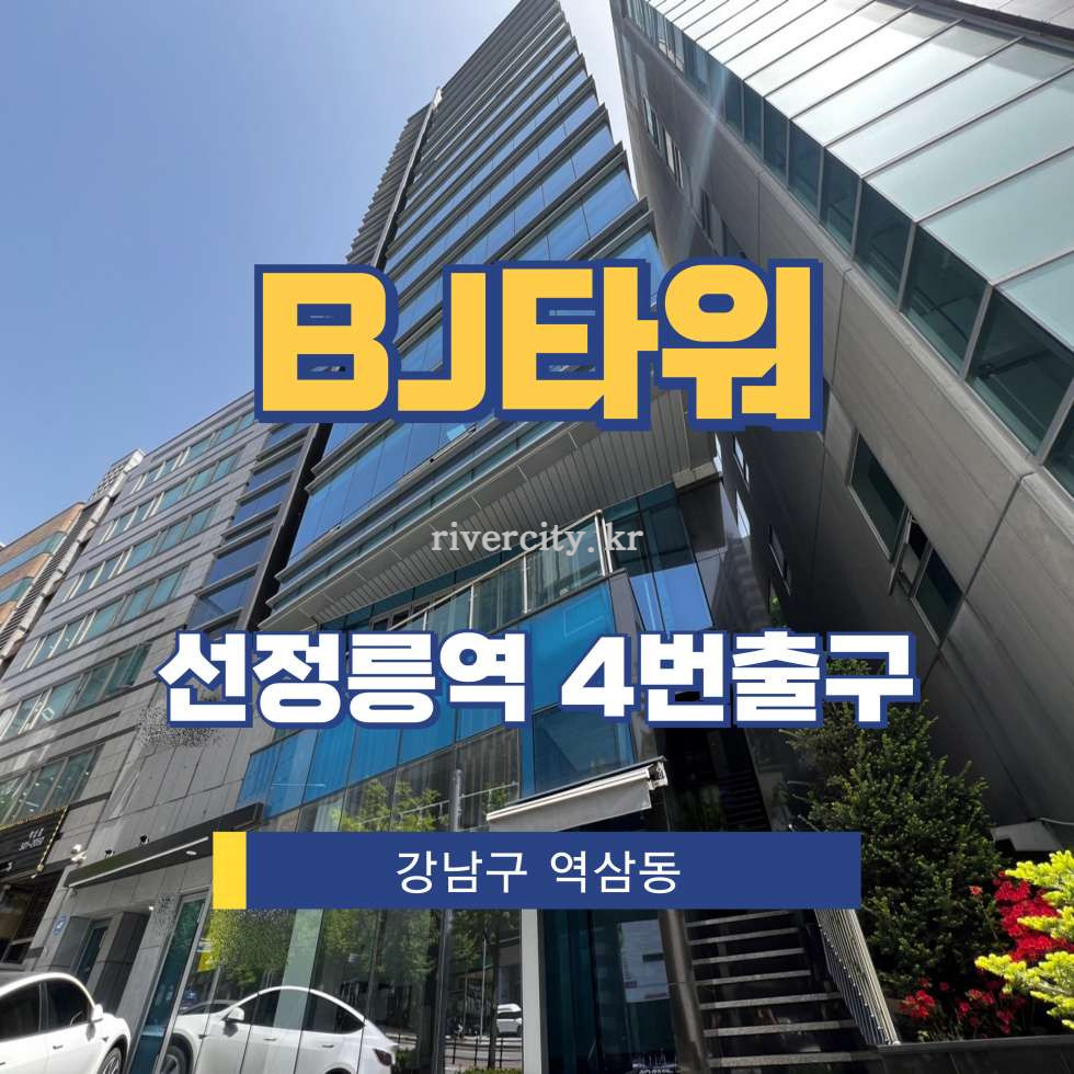서울 강남구 역삼동 689-7 [역삼동/BJ타워] 선정릉역 사무실 임대 월세 매물번호 16862 사진 1