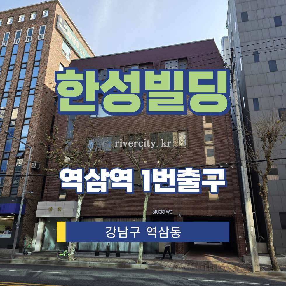 서울 강남구 역삼동 770-10 [역삼동/한성빌딩] 역삼역 사무실 임대 월세 매물번호 16768 사진 1