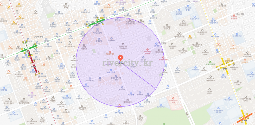 반경500m