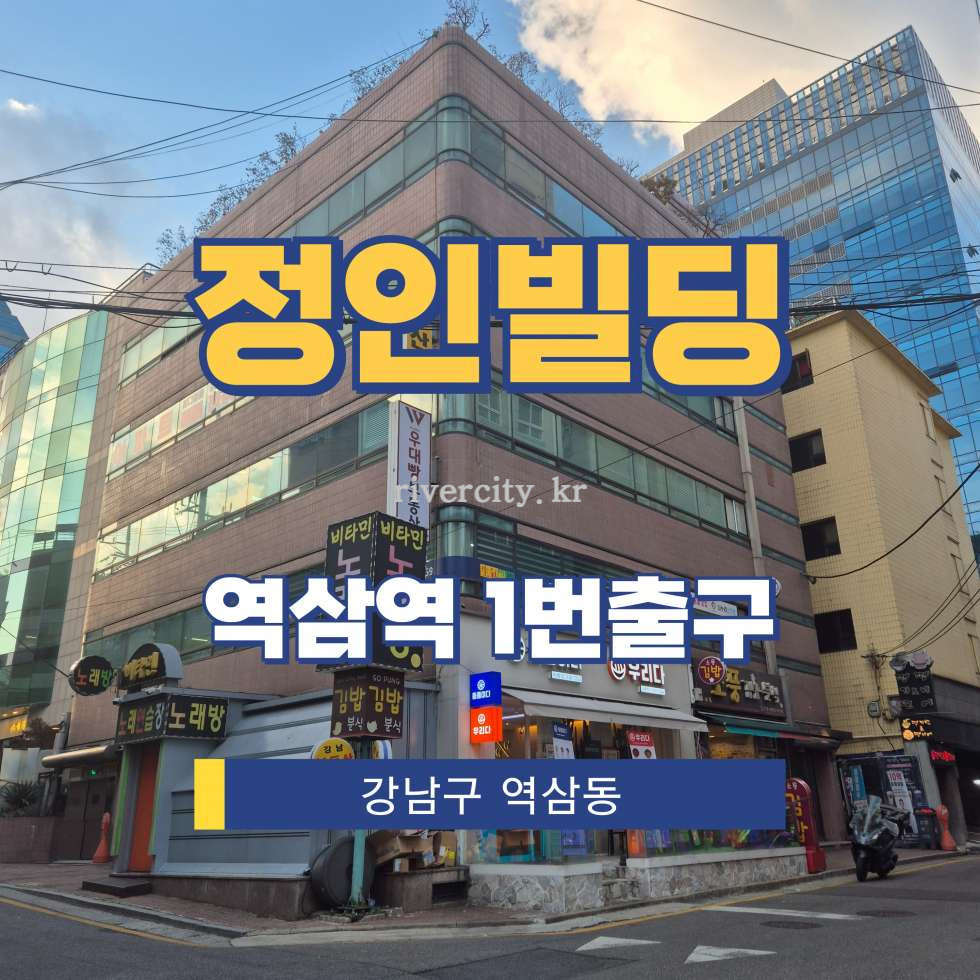 서울 강남구 역삼동 718-30 [역삼동/정인빌딩] 역삼역 사무실 임대 월세 매물번호 16728 사진 1