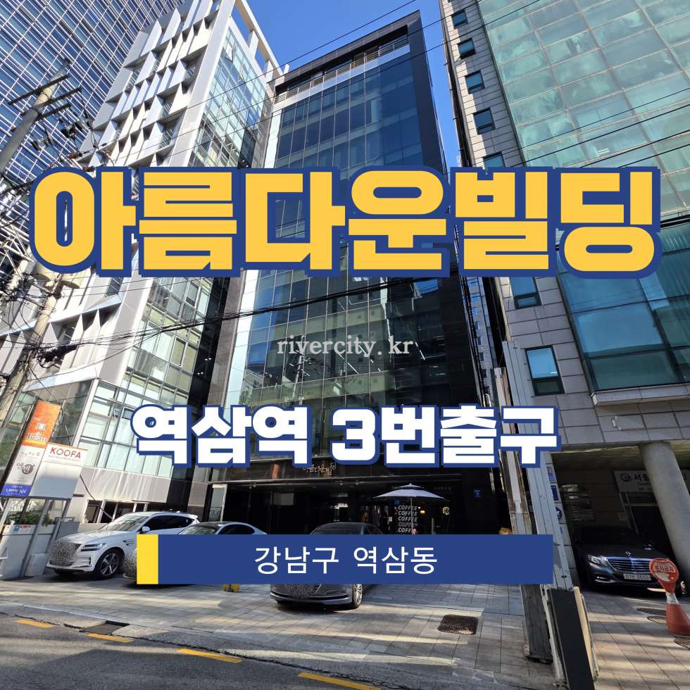 서울 강남구 역삼동 736-40 [역삼동/아름다운빌딩] 역삼역 사무실 임대 월세 매물번호 16580 사진 1