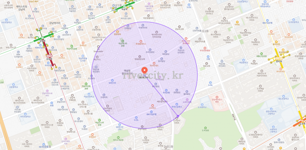 반경500m