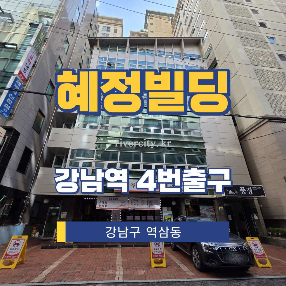 서울 강남구 역삼동 826-39 [역삼동/혜정빌딩] 강남역 사무실 임대 월세 매물번호 16066 사진 1
