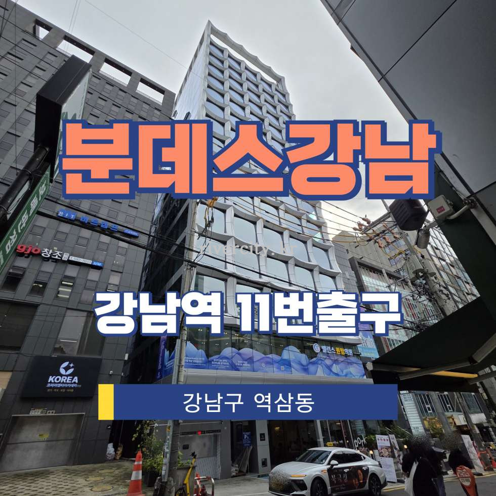 서울 강남구 역삼동 819-2 [역삼동/분데스강남] 강남역 사무실 임대 월세 매물번호 16023 사진 1