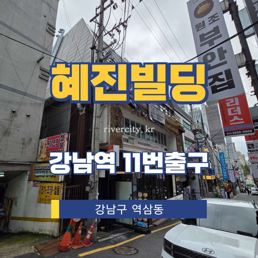 서울 강남구 역삼동 818-5 [역삼동/혜진빌딩] 강남역 사무실 임대 월세 매물번호 16021 사진 1