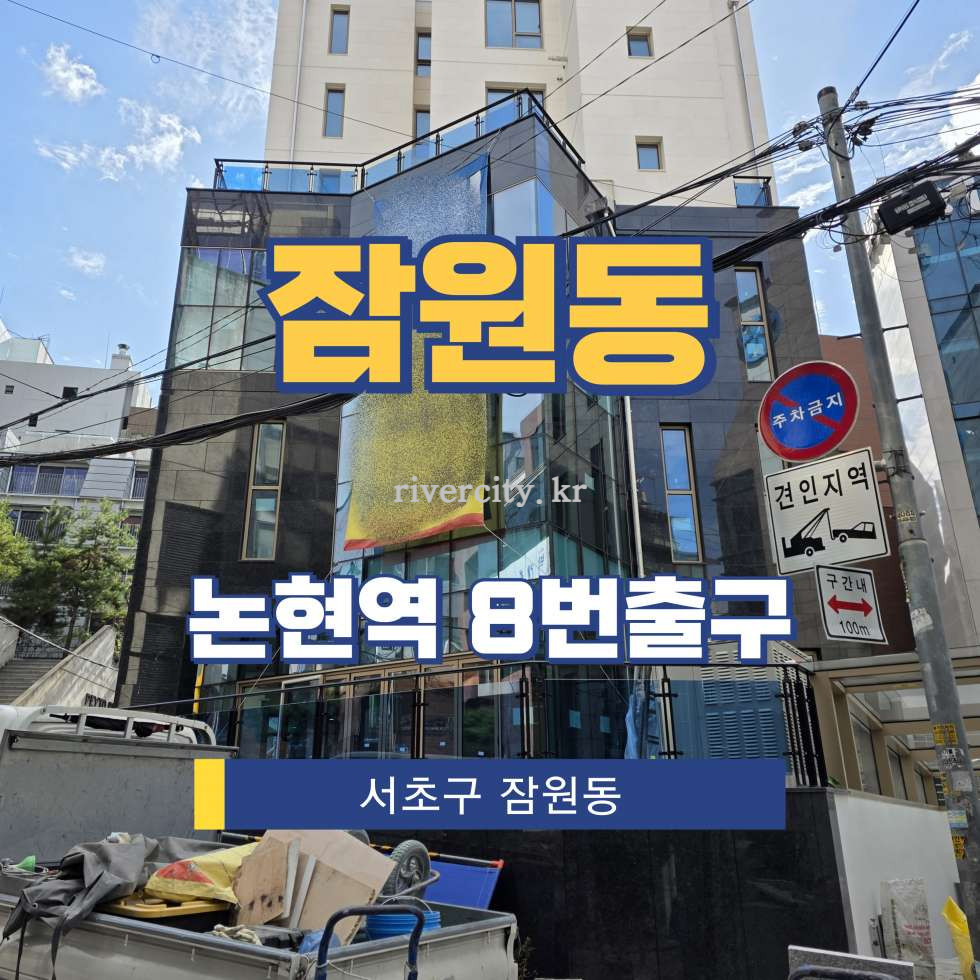 서울 서초구 잠원동 38-9 주건축물제1동 [잠원동/대원아트빌] 논현역 상업시설 임대 월세 매물번호 16252 사진 1