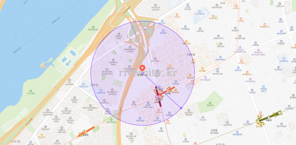 반경500m