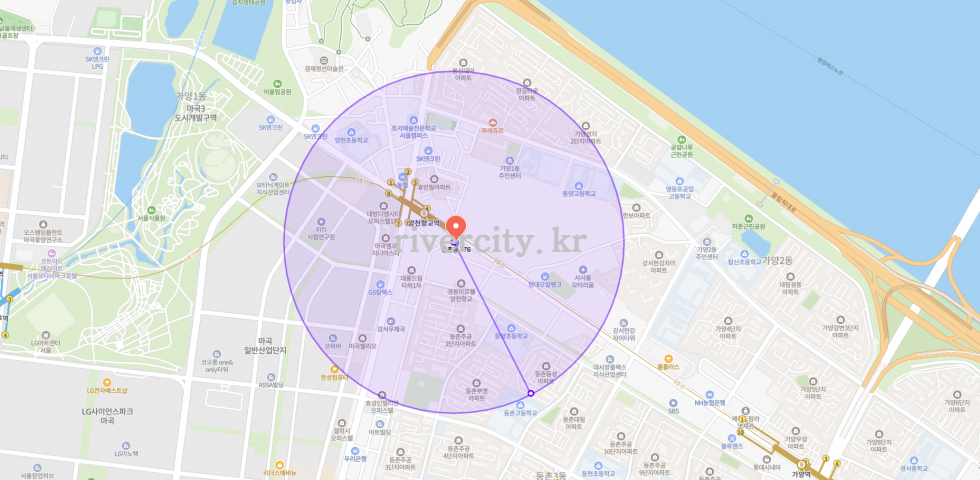 반경500m