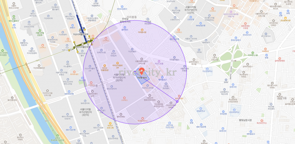 반경500m