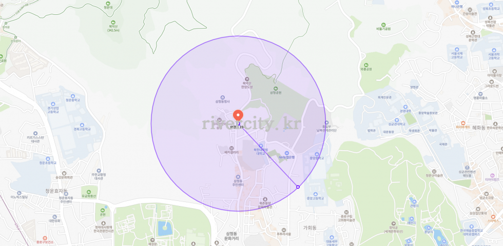 반경500m