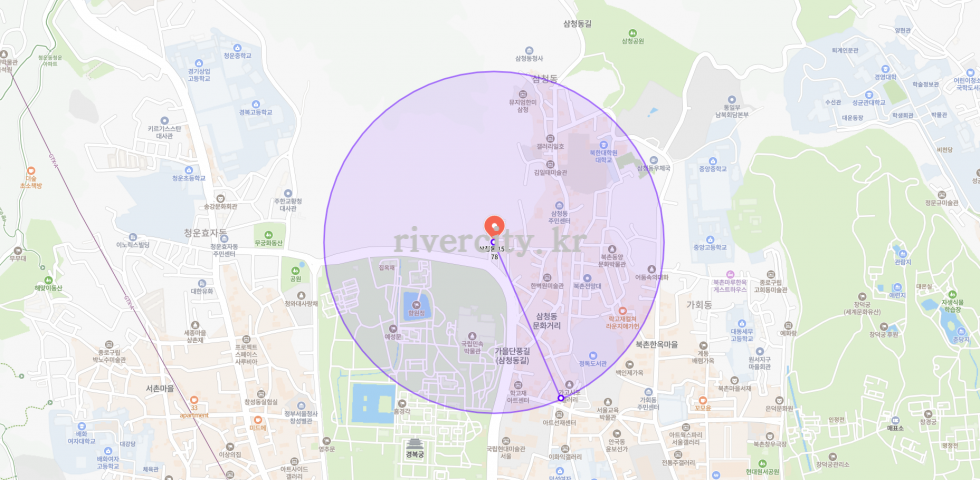 반경500m