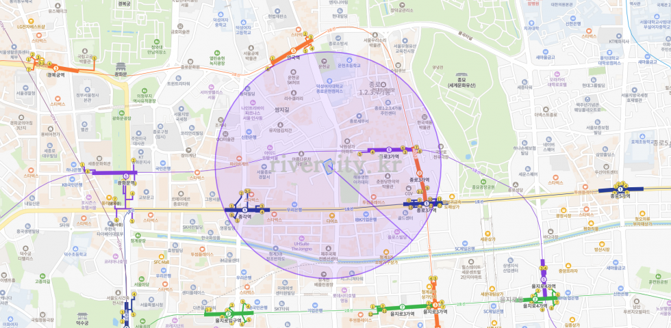 반경500m