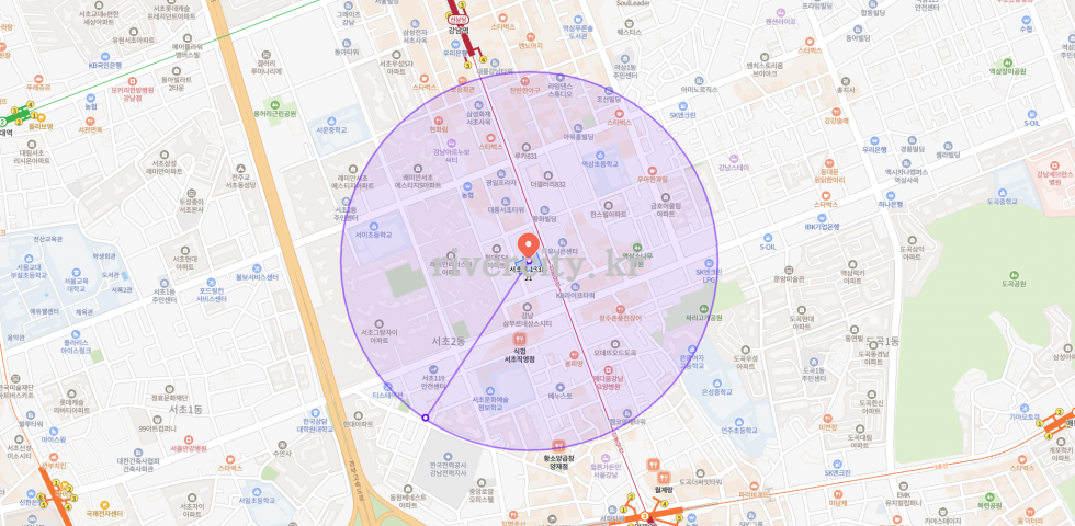 반경500m