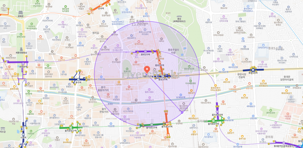 반경500m