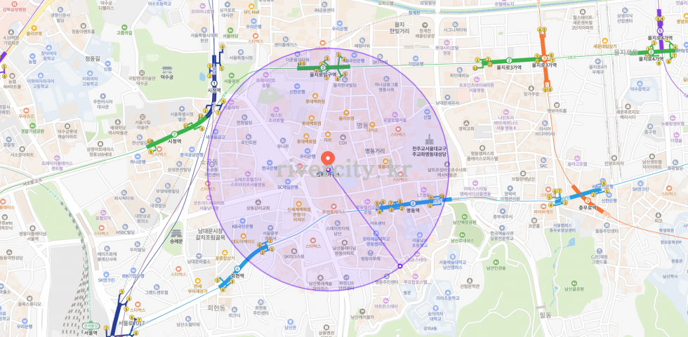 반경500m