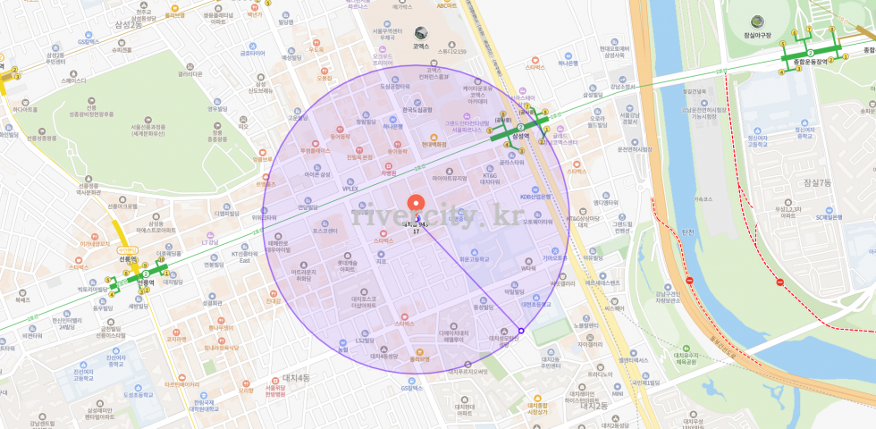 반경500m