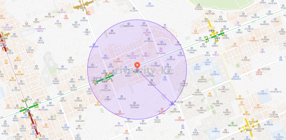 반경500m
